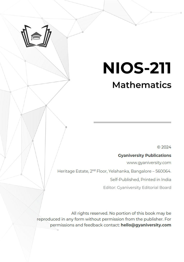 Thumbnail: NIOS-211: Mathematics (Interactive Study Guide Hard Copy)