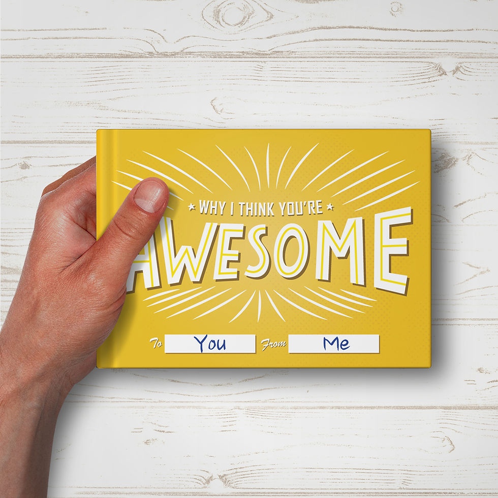 Thumbnail: Why I Think You're Awesome (Fill in the Blank Gift Book) | SoulScripted Books