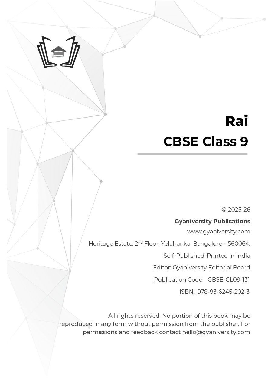 Thumbnail: CBSE Simplified: Rai (Class 9 Interactive Guide Book)
