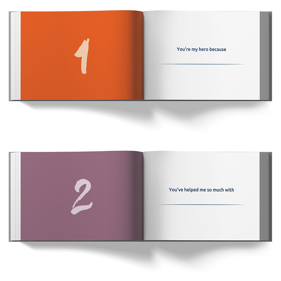 Thumbnail: Why You're My Hero (Fill in the Blank Gift Book) | SoulScripted Books