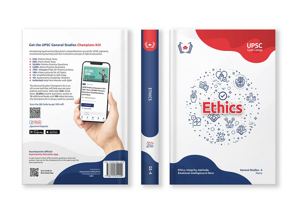 Thumbnail: Ethics, Integrity & Aptitude | UPSC Gyan Ganga