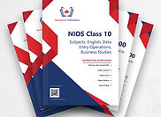 10th Class English, Data Entry Operations, Biz Studies NIOS Books (Hard Copy)