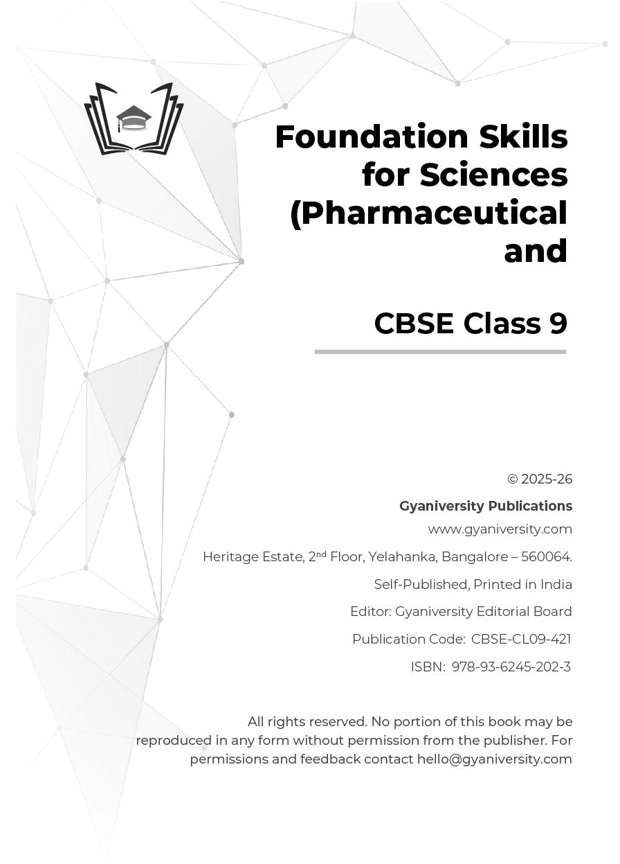 Thumbnail: CBSE Simplified: Foundation Skills for Sciences (Phar (Class 9 Interactive Book)