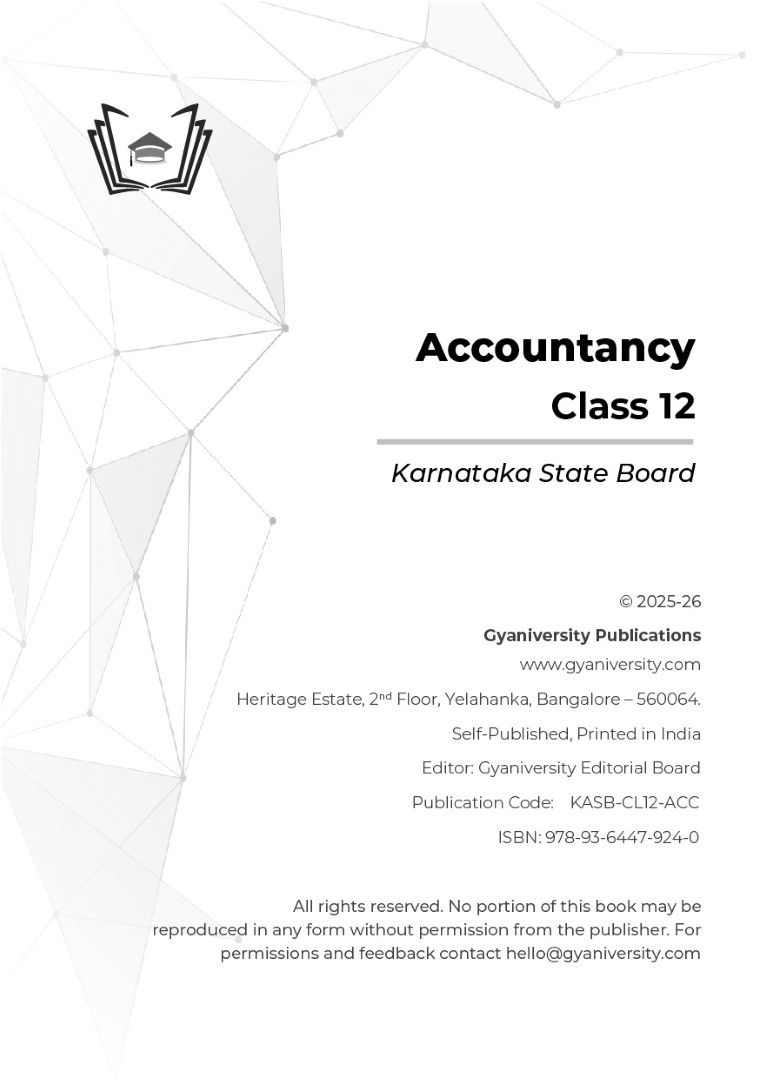 Thumbnail: Karnataka State Board Simplified: Class 12 Accountancy Study Guide Book