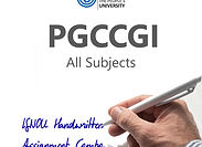 PGCCGI IGNOU Handwritten Assignment Combo (2024-25)