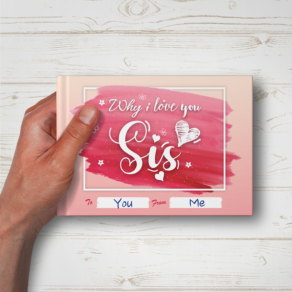 Thumbnail: Why I Love You, Sis (Fill in the Blank Gift Book) | SoulScripted Books