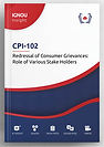 IGNOU Insight: Redressal of Consumer Griev.. | CPI-102 | Interactive Study Guide
