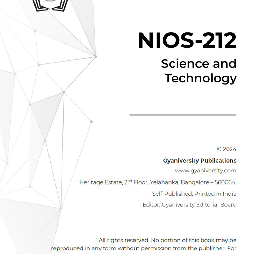 Thumbnail: NIOS-212: Science and Technology (Interactive Study Guide Hard Copy)