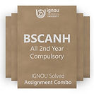 BSCANH 2nd Year Compulsory Solved Assignment Combo (2023-24)