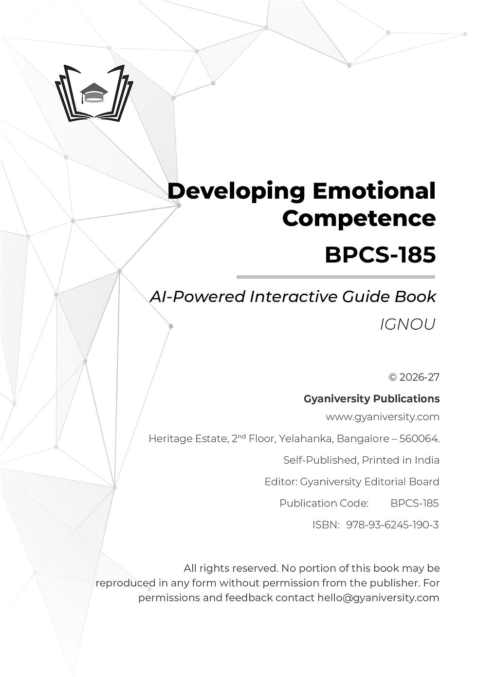 Thumbnail: IGNOU Insight: Developing Emotional Compe.. | BPCS-185 | Interactive Study Guide