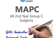 MAPC 2nd Year Group C IGNOU Handwritten Assignment Combo (2024-25)