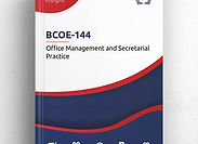 IGNOU Insight: Office Management and Secr.. | BCOE-144 | Interactive Study Guide