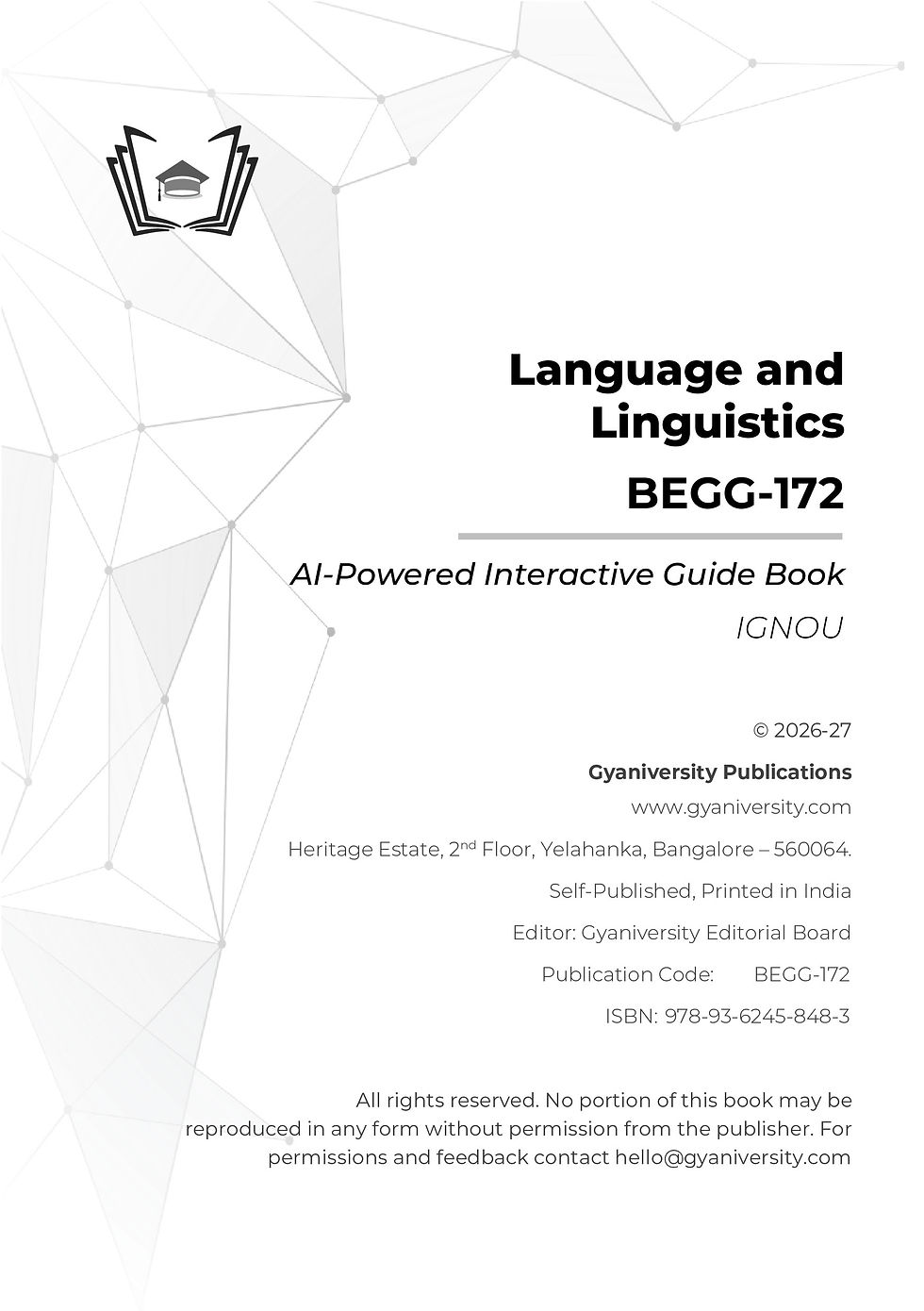 Thumbnail: IGNOU Insight: Language and Linguistics | BEGG-172 | Interactive Study Guide