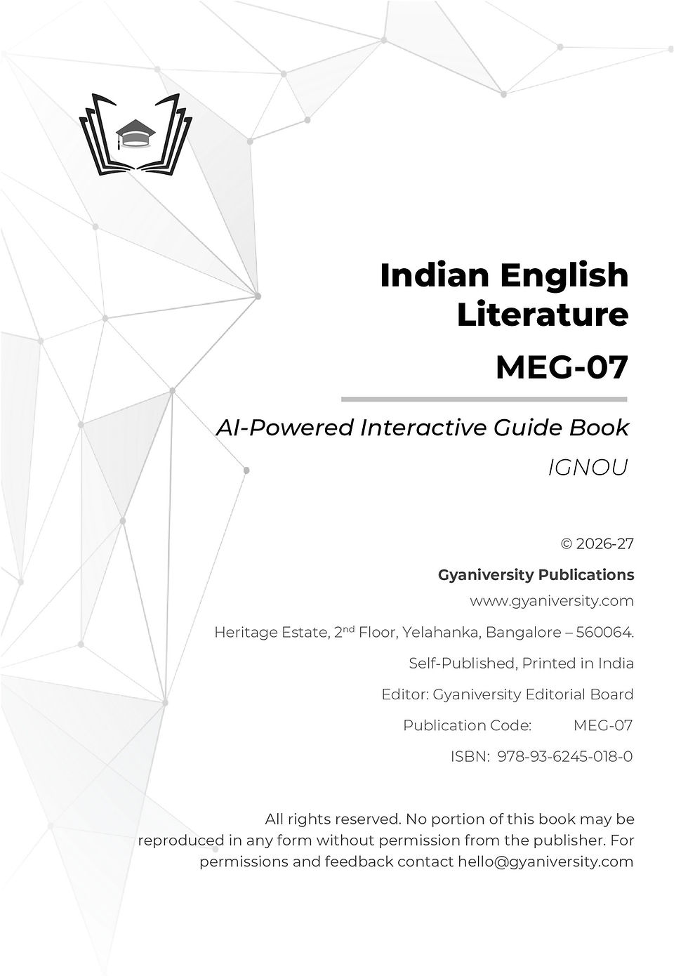 Thumbnail: IGNOU Insight: Indian English Literature | MEG-07 | AI-Powered Interactive Guide