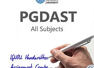 PGDAST IGNOU Handwritten Assignment Combo (2024-25)