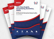 NIOS Simplified : 12th Class English, Accountancy, Economics, Maths Study Guides