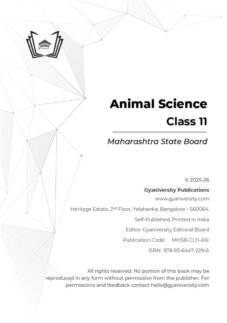 Thumbnail: Maharashtra State Board Simplified: Animal Science (Class 11 Guide Book)
