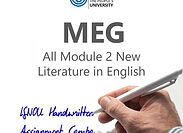 MEG Module 2 New Literature in English Handwritten Combo (2023-24)