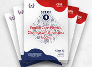 CBSE Simplified : Class 12 English Core, Physics, Chemistry, Maths Study Guides
