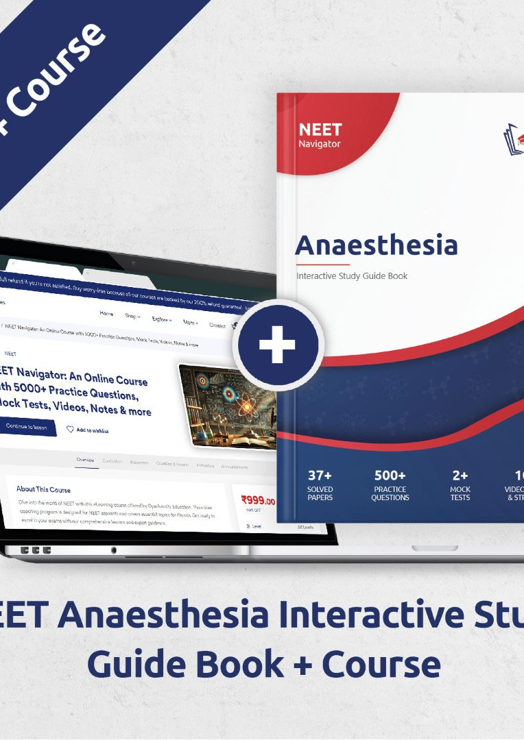 Thumbnail: NEET Navigator: Anaesthesia: Principles and Practices Study Guide Book