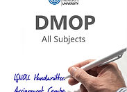 DMOP IGNOU Handwritten Assignment Combo (2024-25)