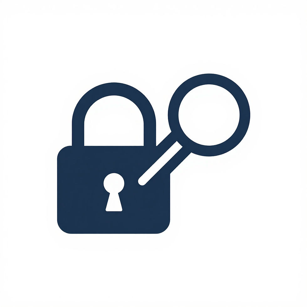 Password manager interface with secure login icons