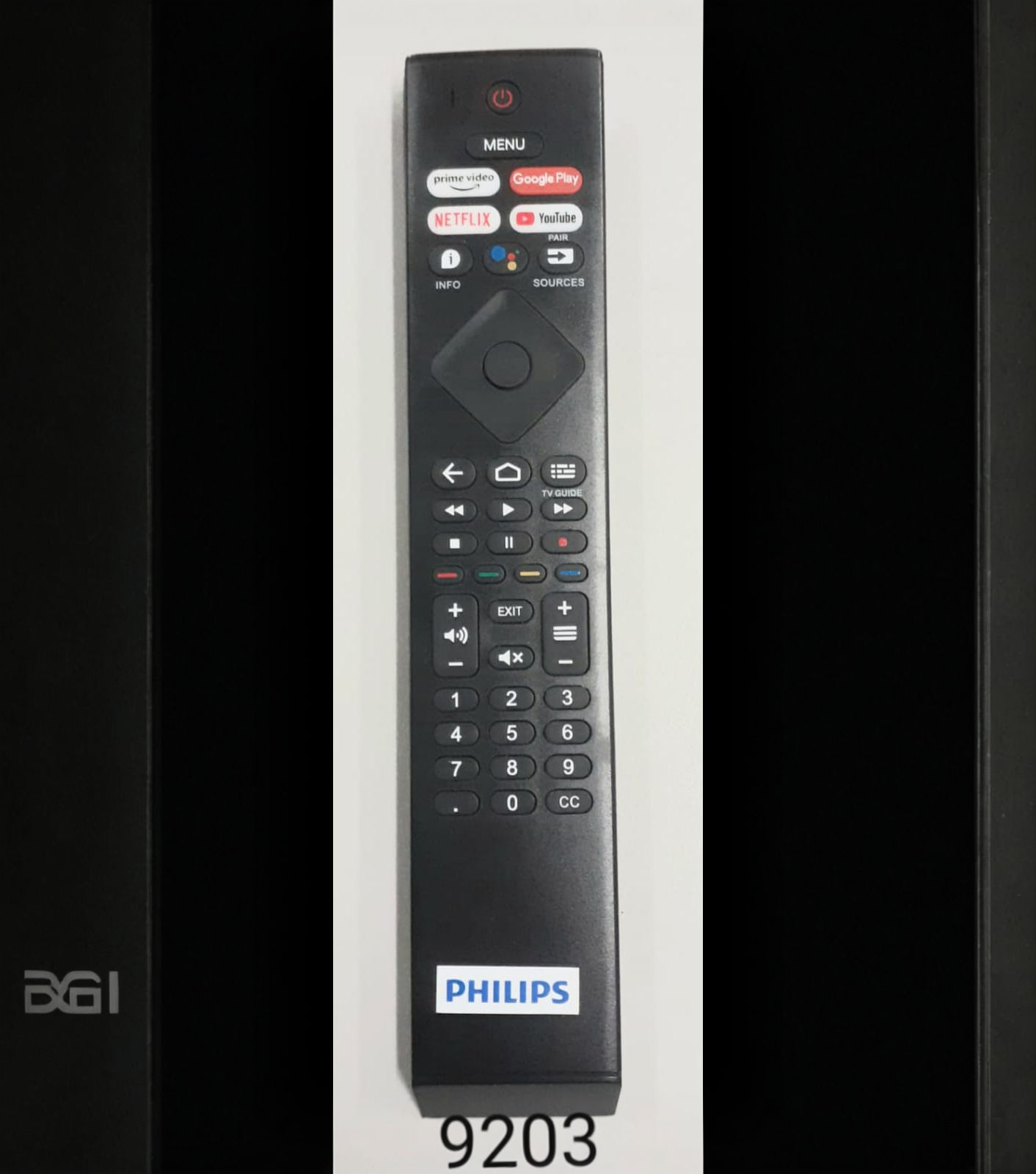 CONTROLE TV PHILIPS 9203