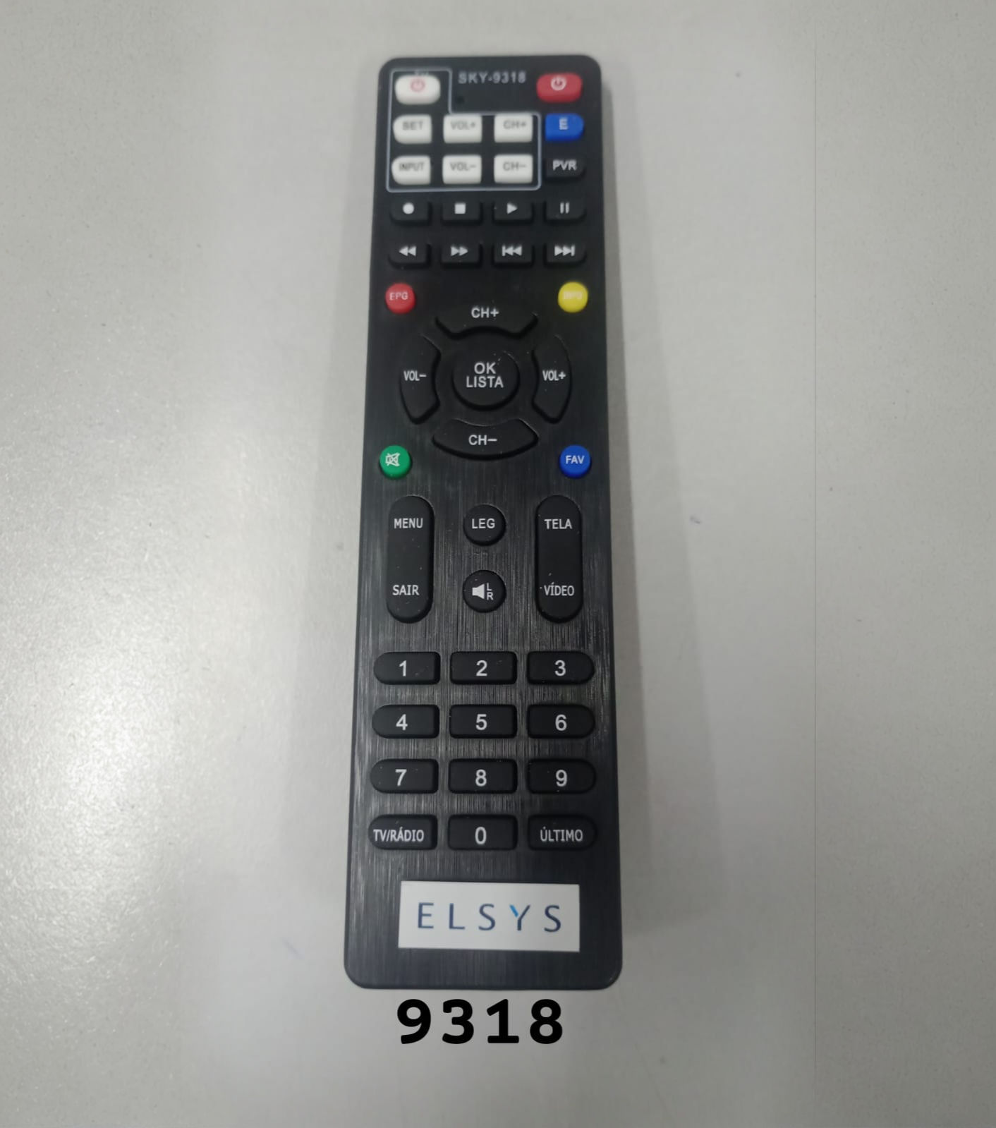 CONTROLE REC ELSYS  9318