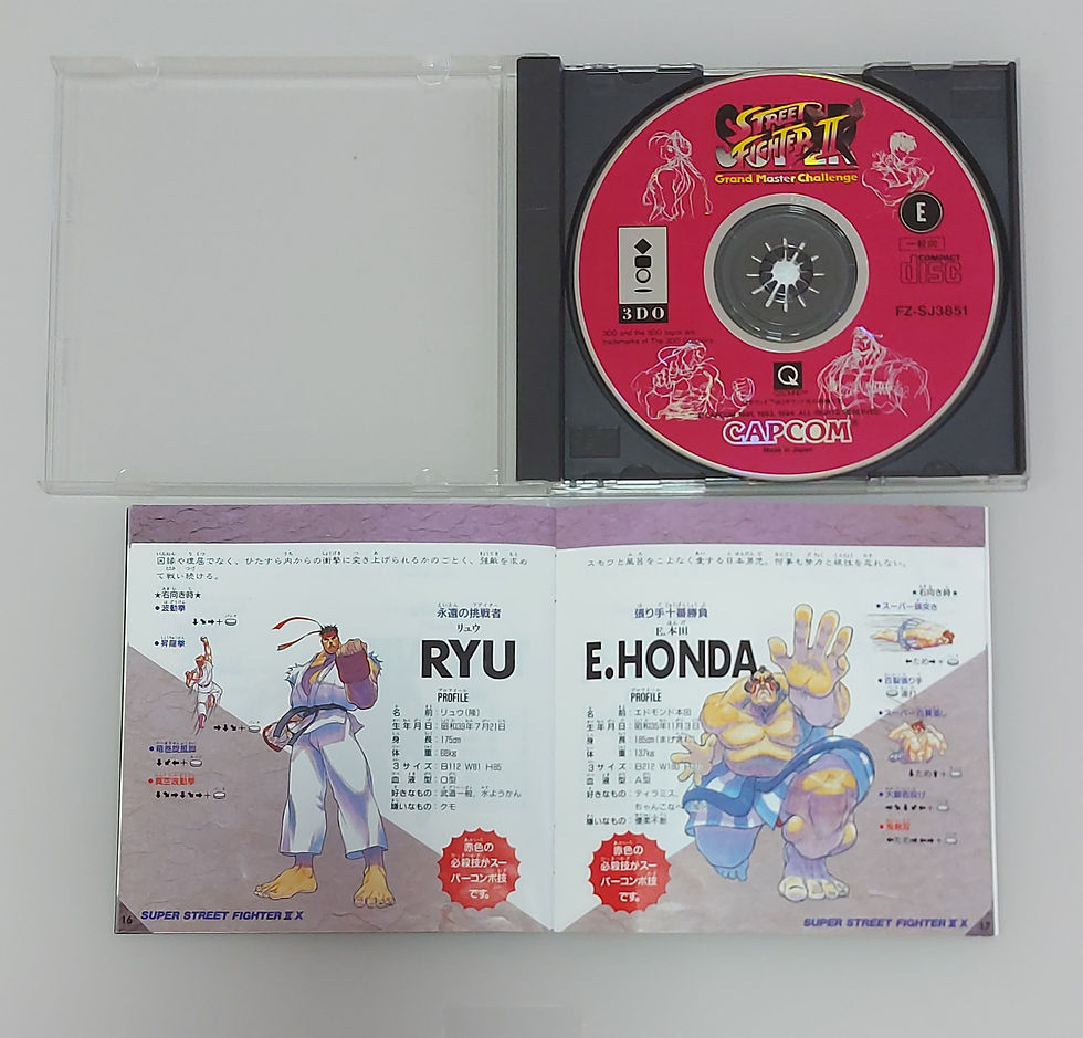 Miniatura: Street Fighter II Turbo X - Panasonic 3DO Original Japonês