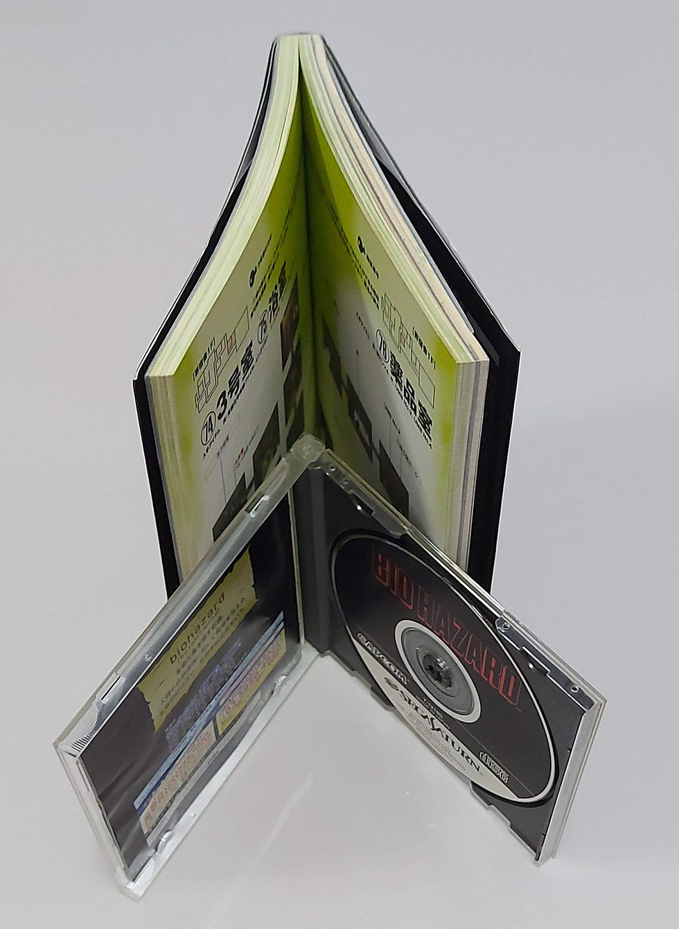 Miniatura: Biohazard + Guide Book Famitsu Sega Saturn Original Japonês