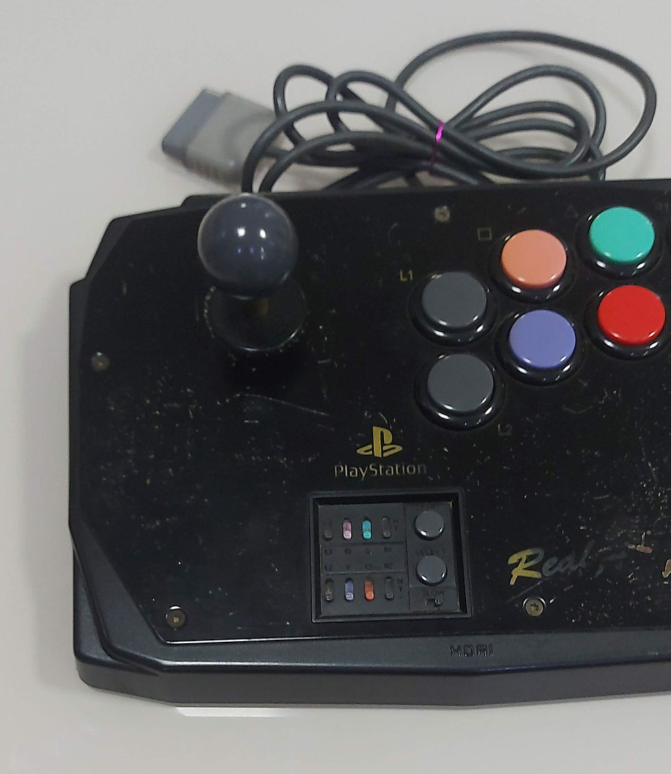 Miniatura: Controle Arcade Hori Playstation 1 - Original Japonês