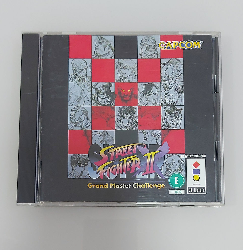 Street Fighter II Turbo X - Panasonic 3DO Original Japonês