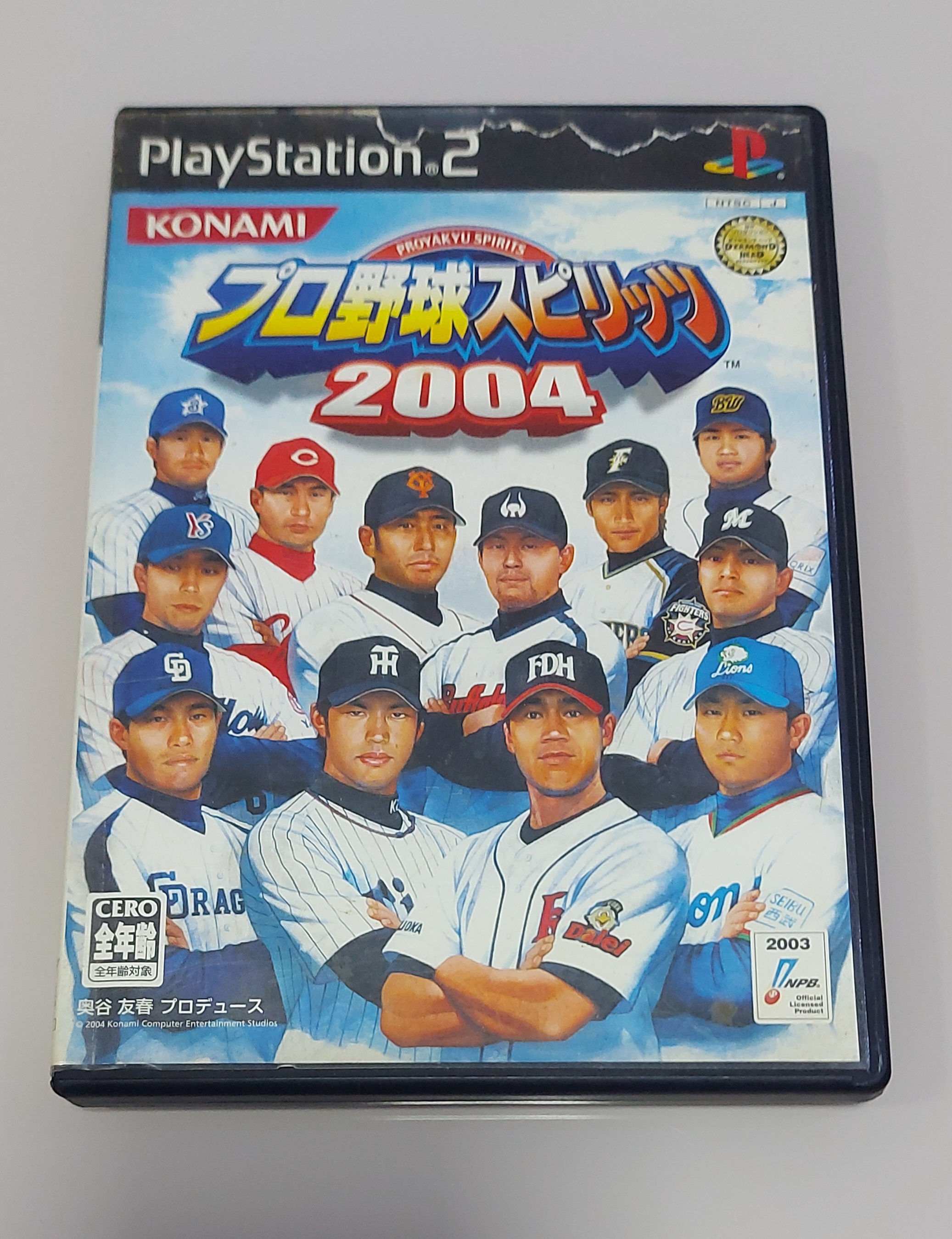 Professional Baseball Spirits - PS2 Original Japonês