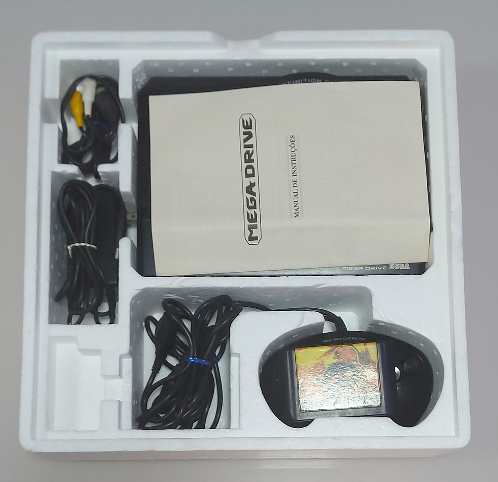Miniatura: Mega Drive TecToy com todos os Itens ORIGINAIS