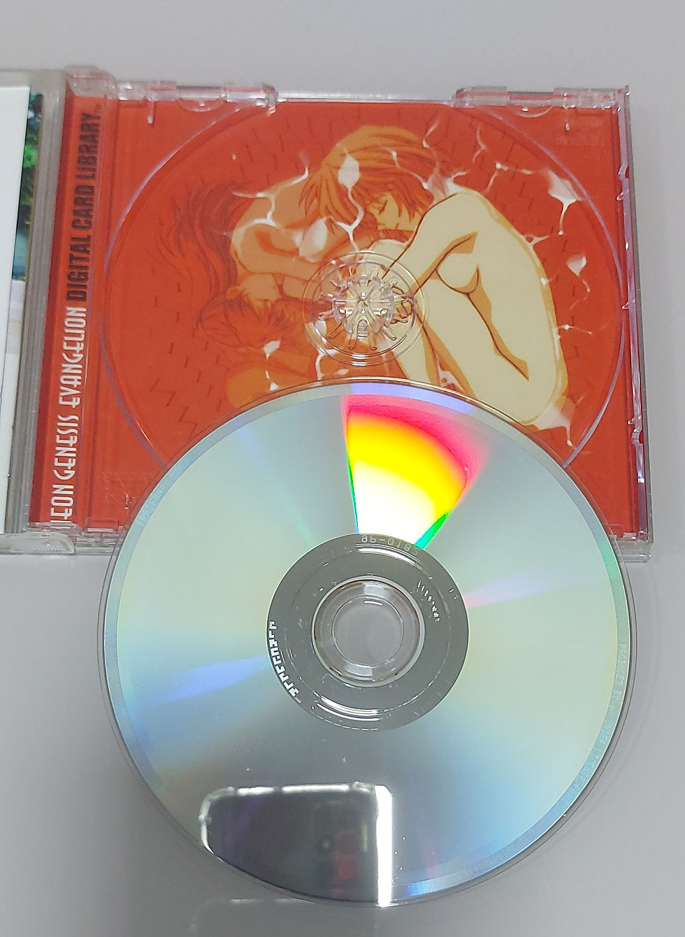 Miniatura: Neon Genesis Evangelion Digital Card Library - Sega Saturn Original Japonês