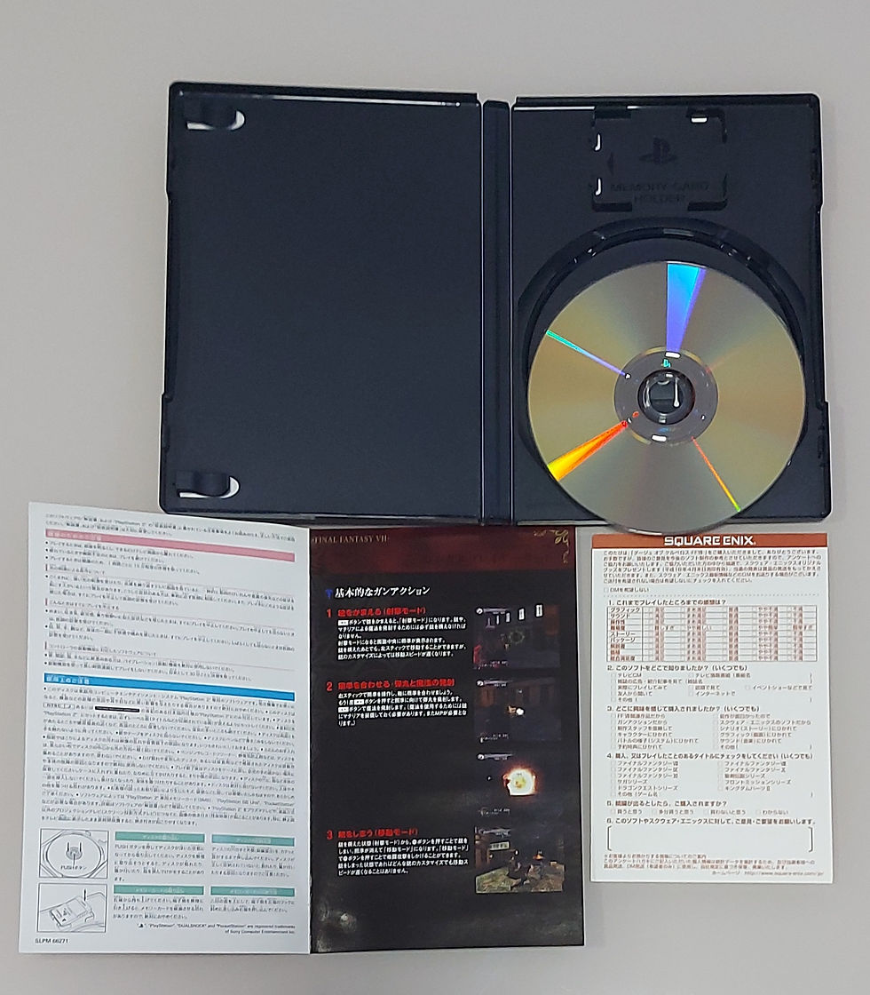 Miniatura: Final Fantasy VII Dirge of Cerberus - PS2 Original Japonês