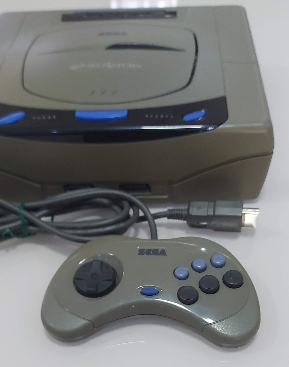 Miniatura: Sega Saturn Original Japonês + 1 Controle + Caixa Original e Cabos