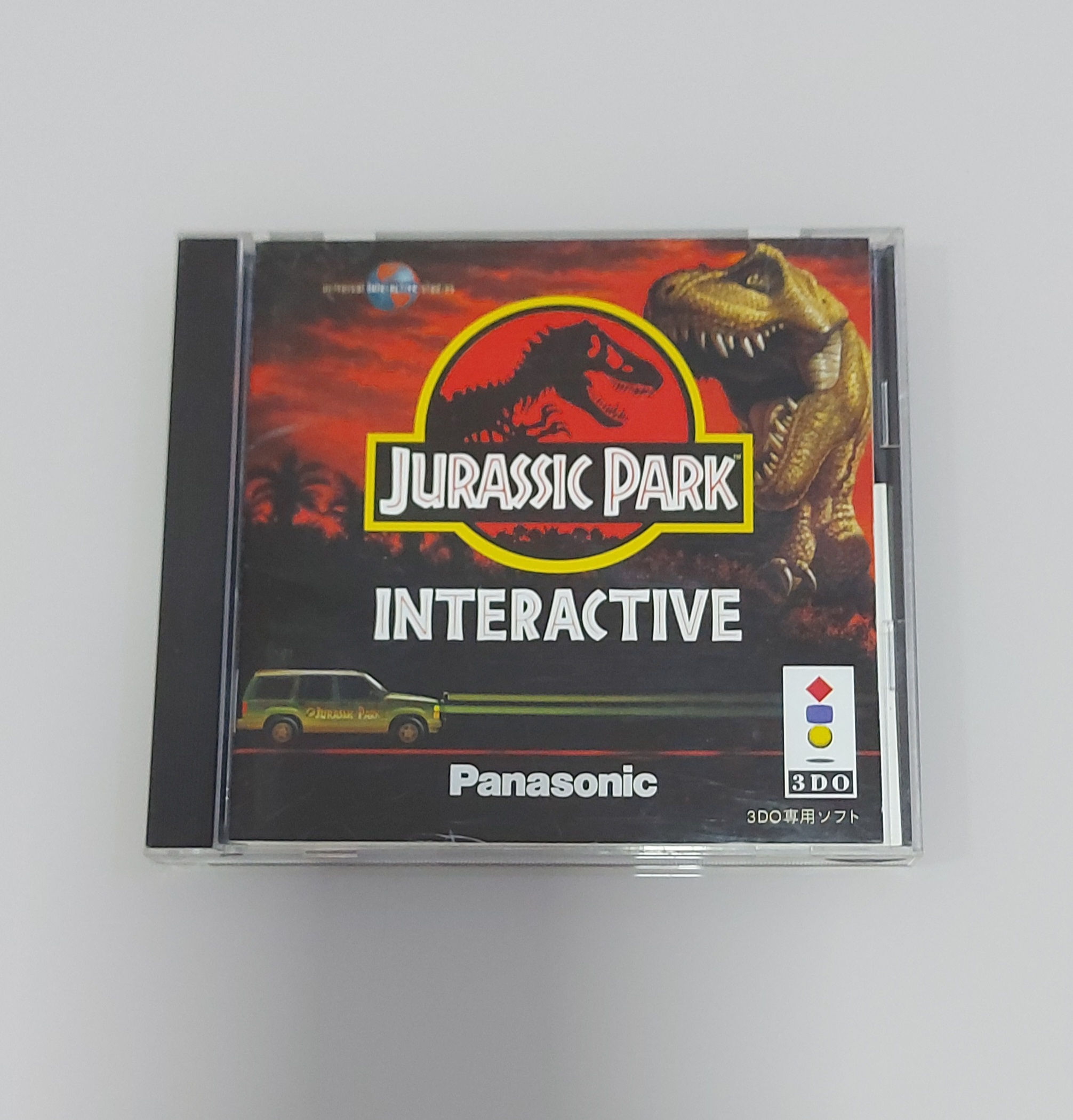Jurassic Park Interactive - Panasonic 3DO Original Japonês
