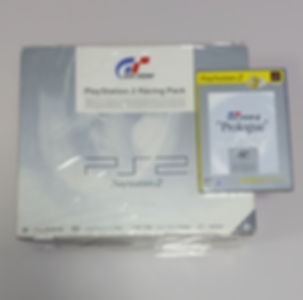 PlayStation 2 Racing Pack Ceramic White Ver. Gran Turismo 4 Prologue