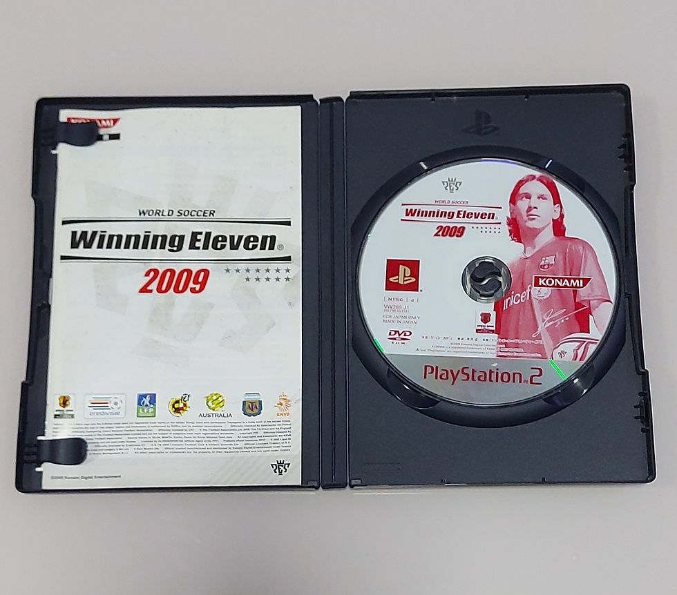 Pro Evolution Soccer 2009 - PS2 Original Japonês