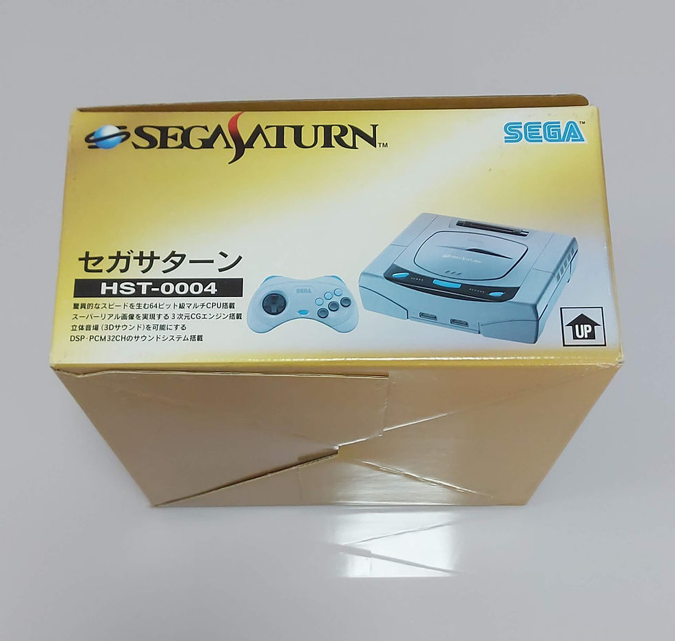 Miniatura: Sega Saturn Original Japonês + 1 Controle + Caixa Original e Cabos