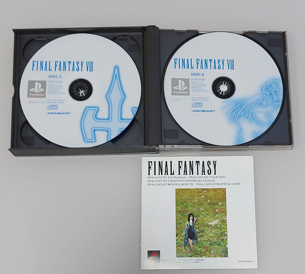 Miniatura: Final Fantasy VIII PlayStation 1 Original Japonês 4 Discos