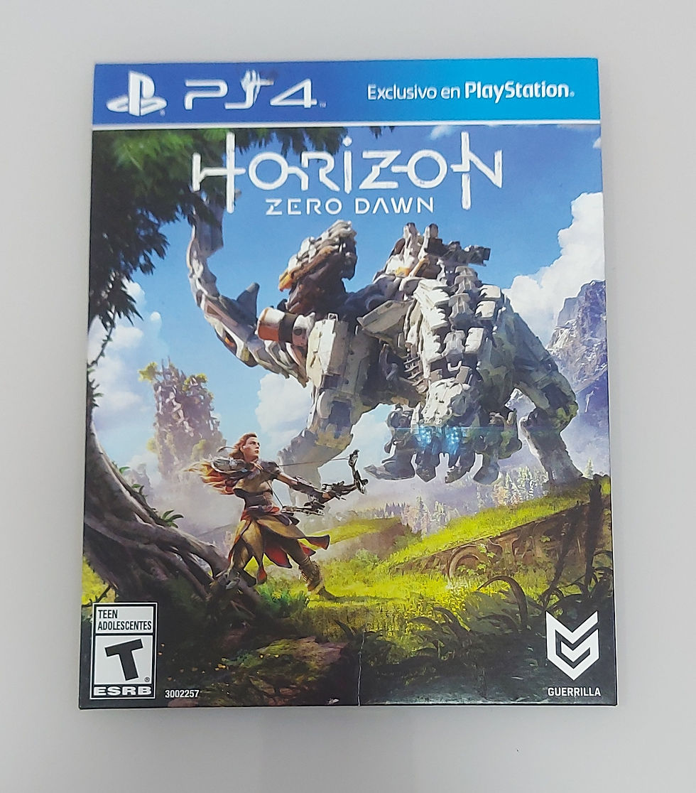 Horizon Zero Dawn PS4 Original - Encarte Papelão