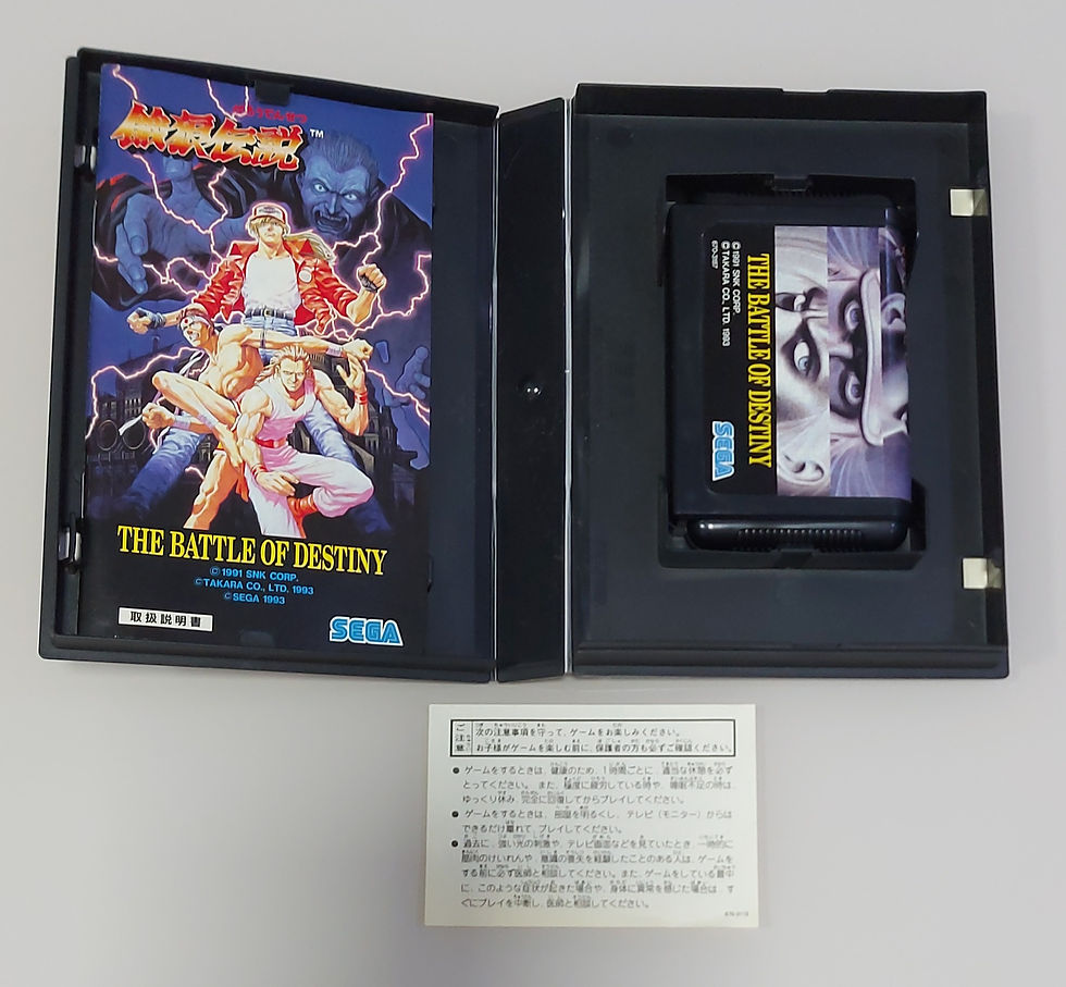 Miniatura: Fatal Fury - Mega Drive Original Japonês