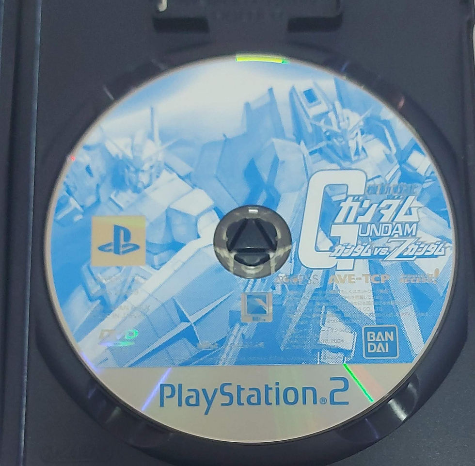 Miniatura: Mobile Suit Gundam: Gundam vs. Zeta Gundam - PS2 Original Japonês