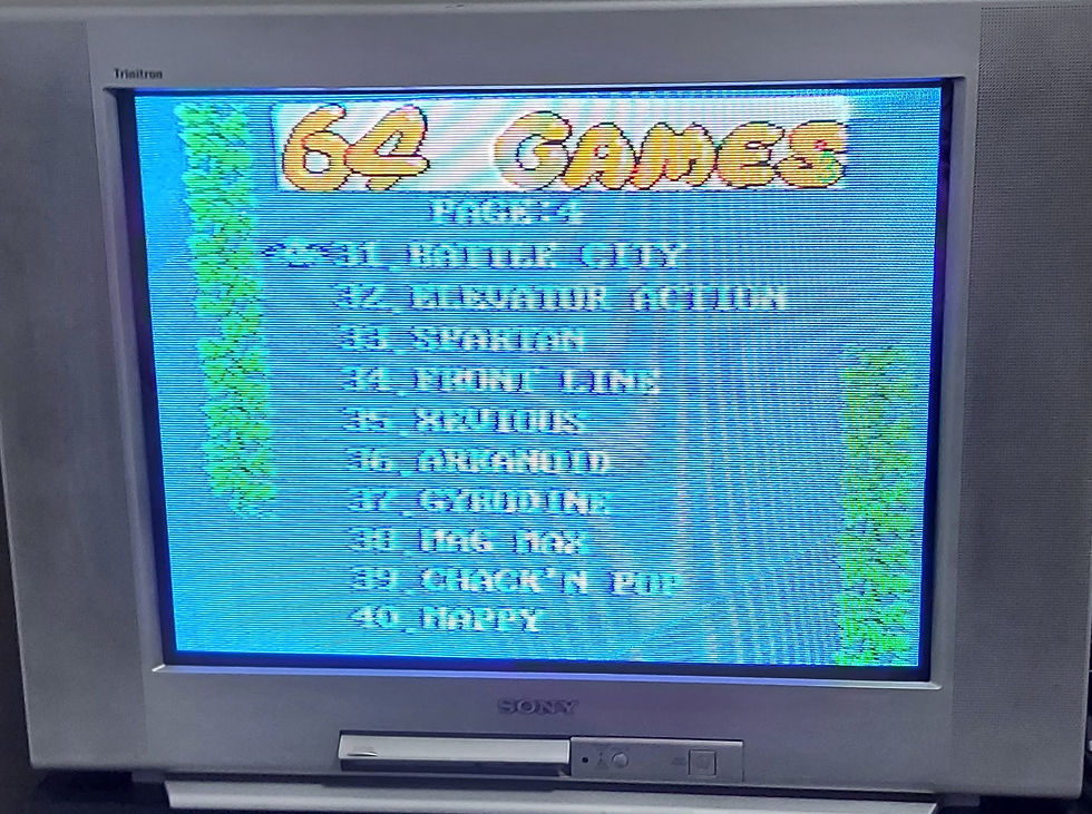 Miniatura: 64 Games - NES / Turbo Game -  Paralelo