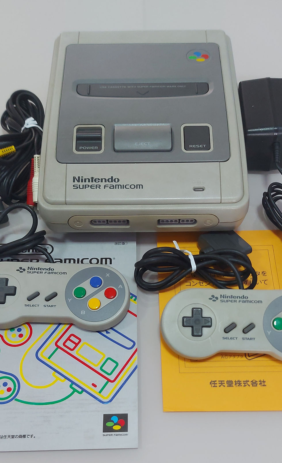 Miniatura: Super Famicom Original Japonês Completo - Caixa, Manuais e Cartucho Original