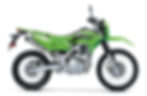 The outgoing 2025 KLX230 for comparison.