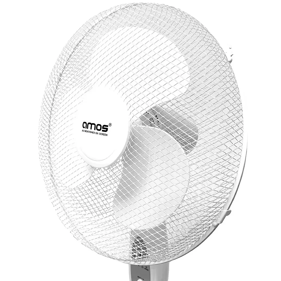 Thumbnail: AMOS Powerful (3 Speeds) Oscillating 16 Inch Extendable Pedestal Fan