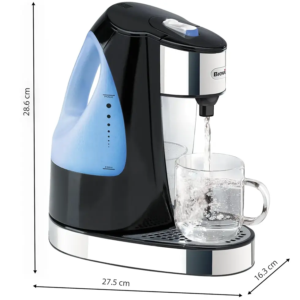 Thumbnail: Breville (Black) VKJ142 HotCup Water Dispenser 3kW Fast Boil in Seconds